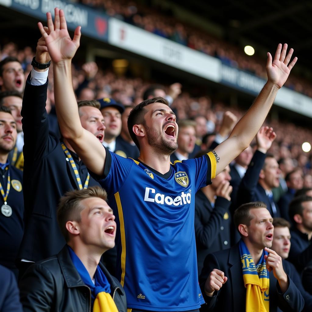 Cổ động viên Leeds United tại Elland Road