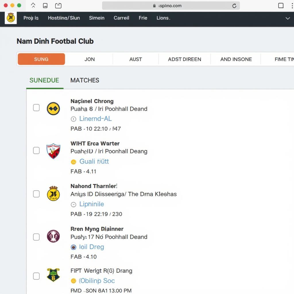 Lịch Thi Đấu CLB Nam Định: Cập Nhật Mới Nhất & Thông Tin Hấp Dẫn