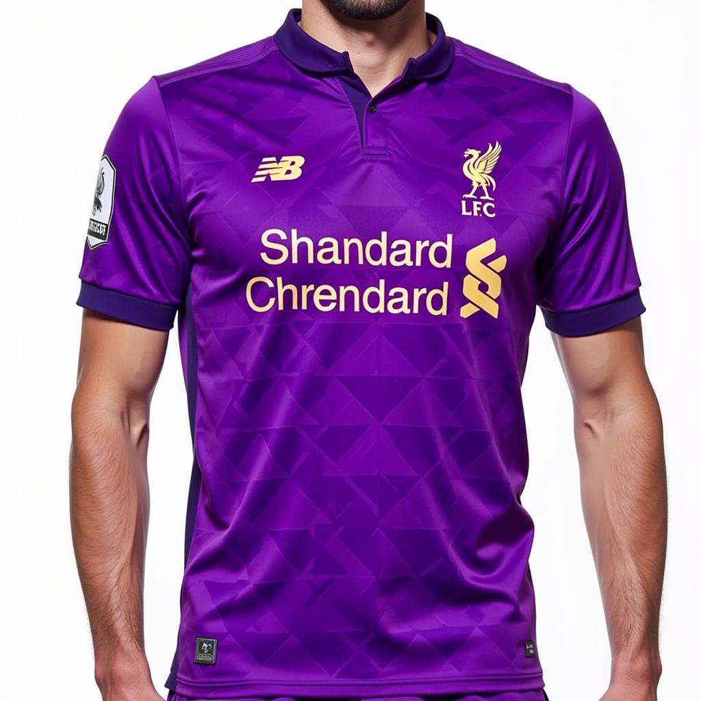 Áo đấu sân khách Liverpool 2018