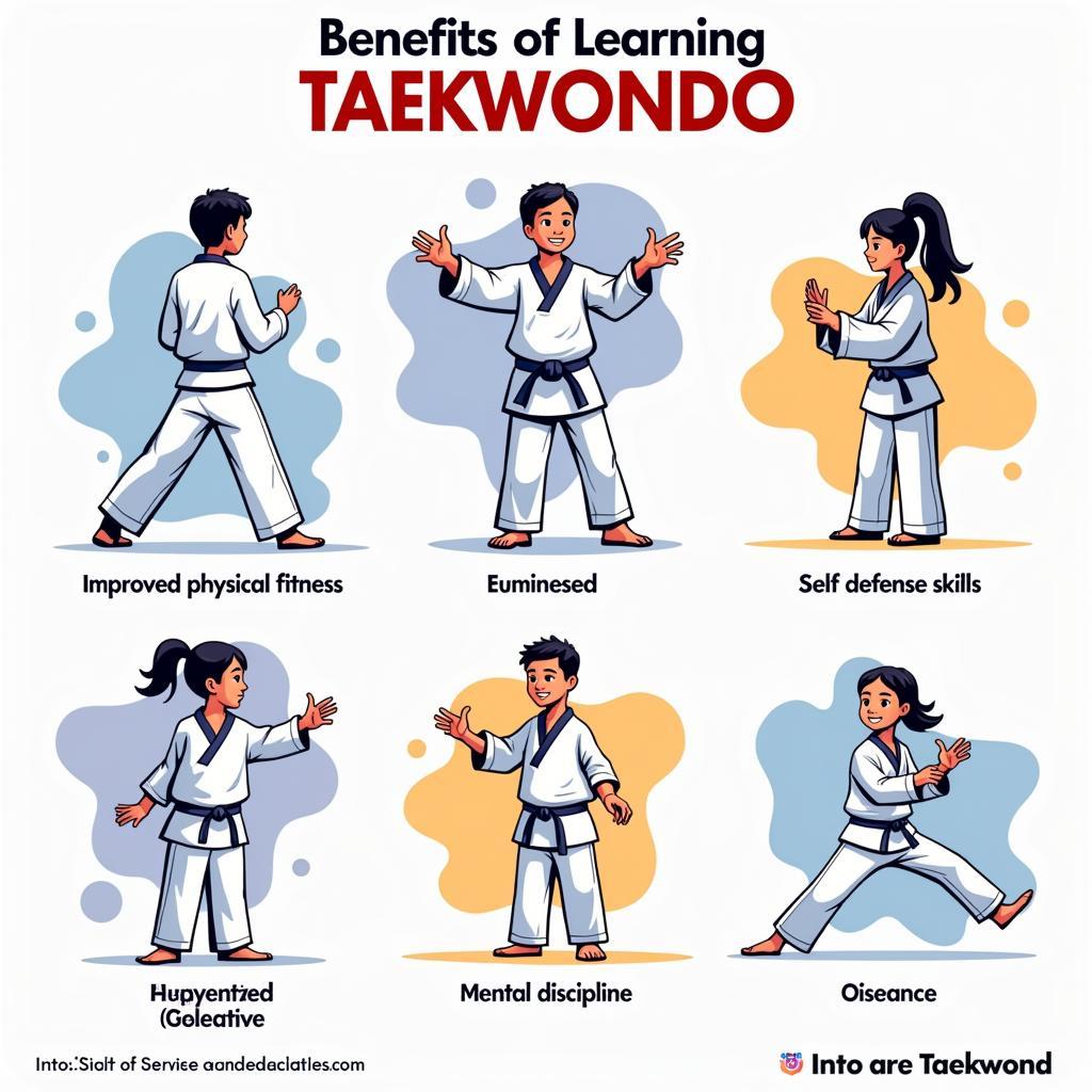 Lợi ích của việc học Taekwondo