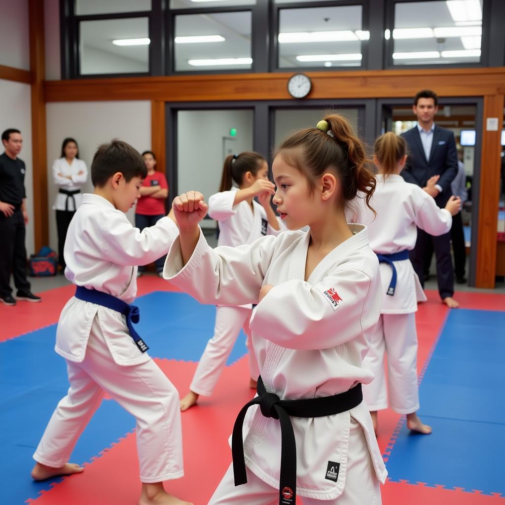 Lớp học Karate tại CLB Suzucho