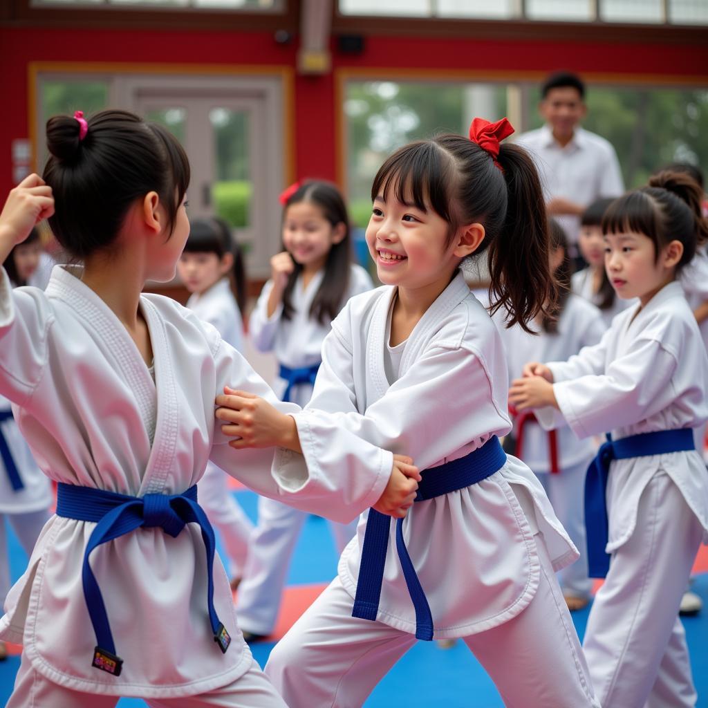 CLB Taekwondo Nhà Thiếu Nhi Tân Phú: Nơi Ươm Mầm Võ Sĩ Nhí