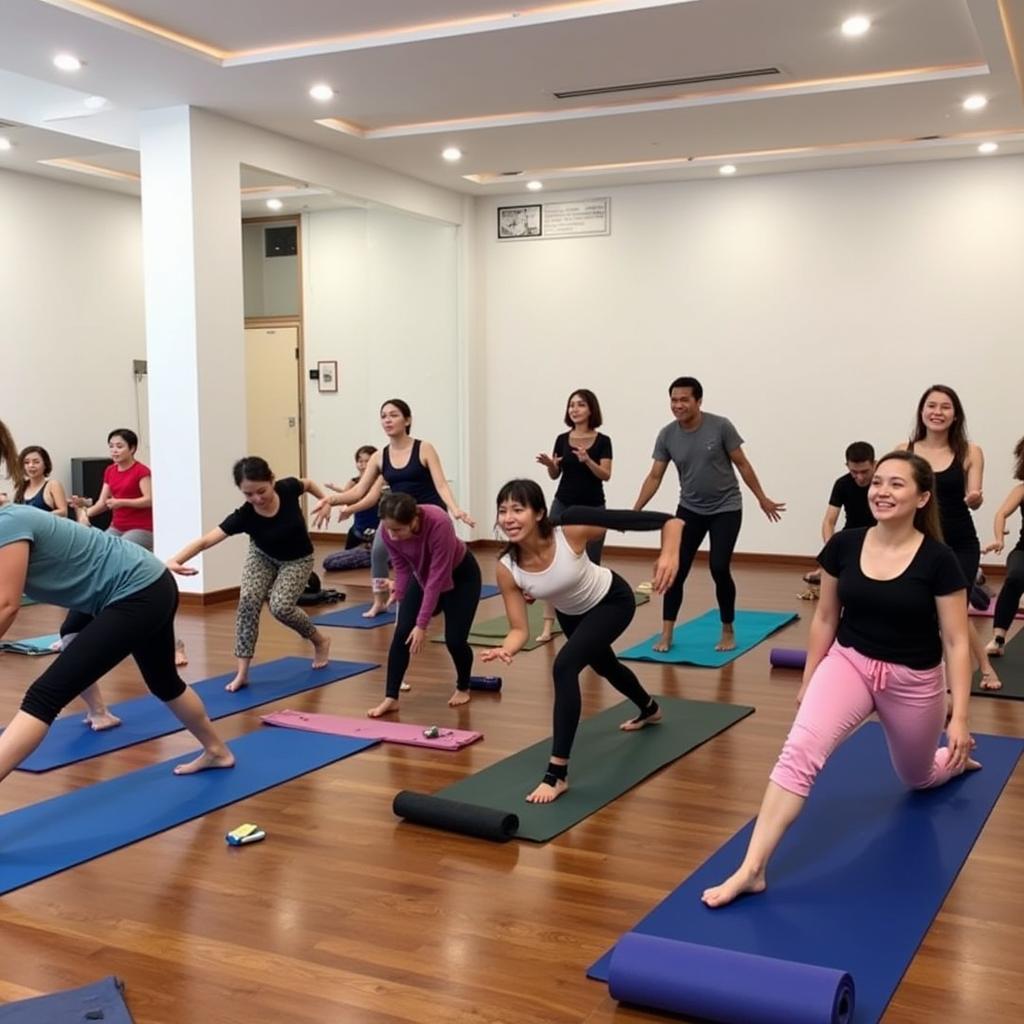 Lớp học Yoga Thanh Loan