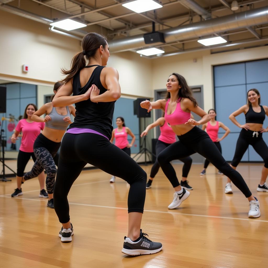 Lớp học Zumba Danh Nguyên