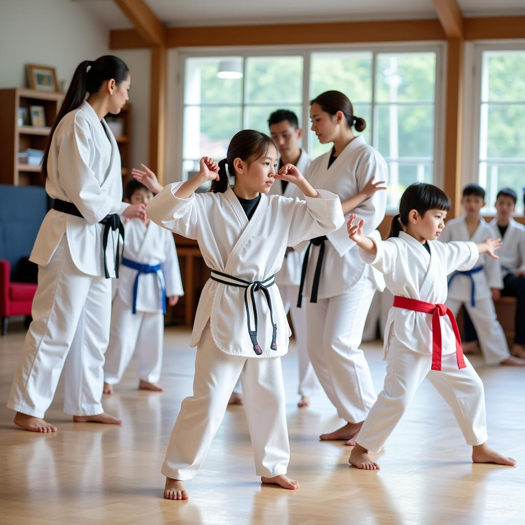 CLB Taekwondo Nhà Thiếu Nhi Tân Phú Lê Trọng Tấn: Nơi Ươm Mầm Tự Tin Cho Trẻ