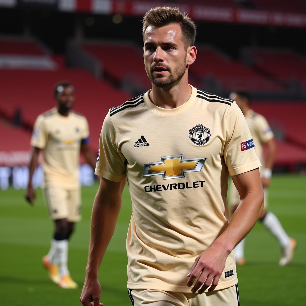 Manchester United áo đấu sân khách 2019 2020