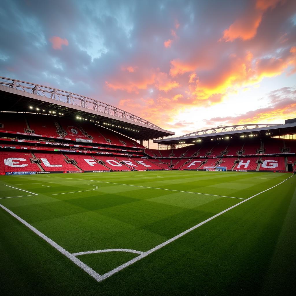 Manchester United Old Trafford Stadium