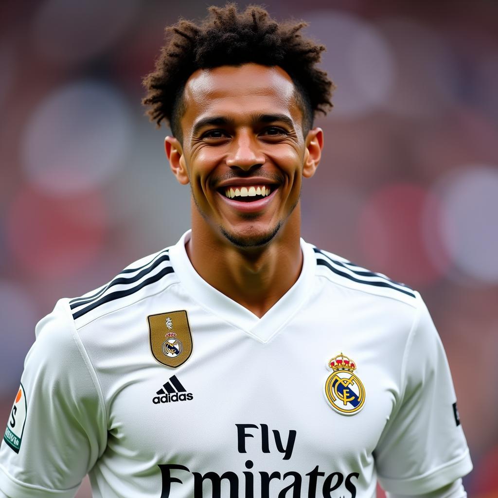 Marcelo trong màu áo Real Madrid