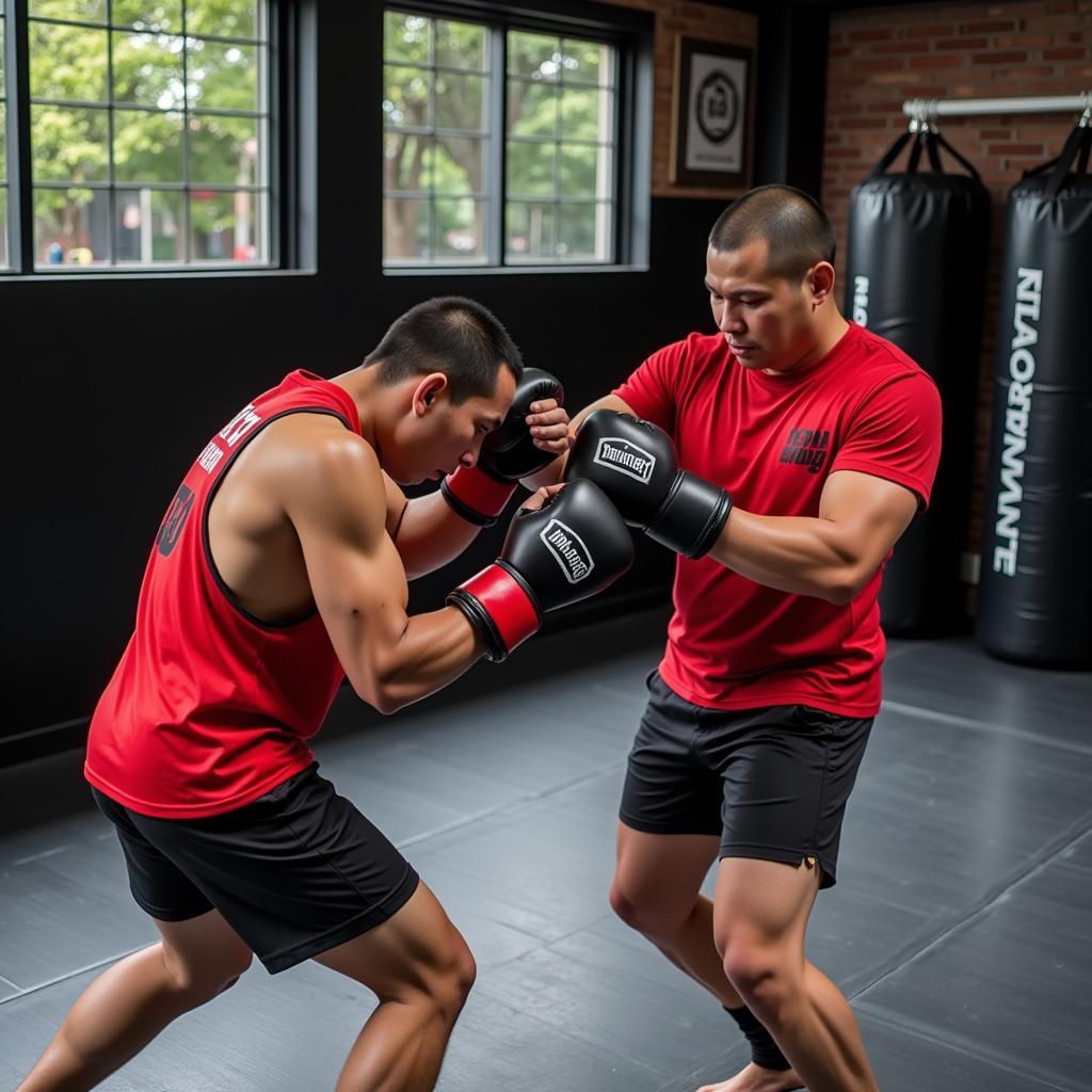 Muay Thai Duy Nhất CLB: Luyện tập chiến thuật đối kháng