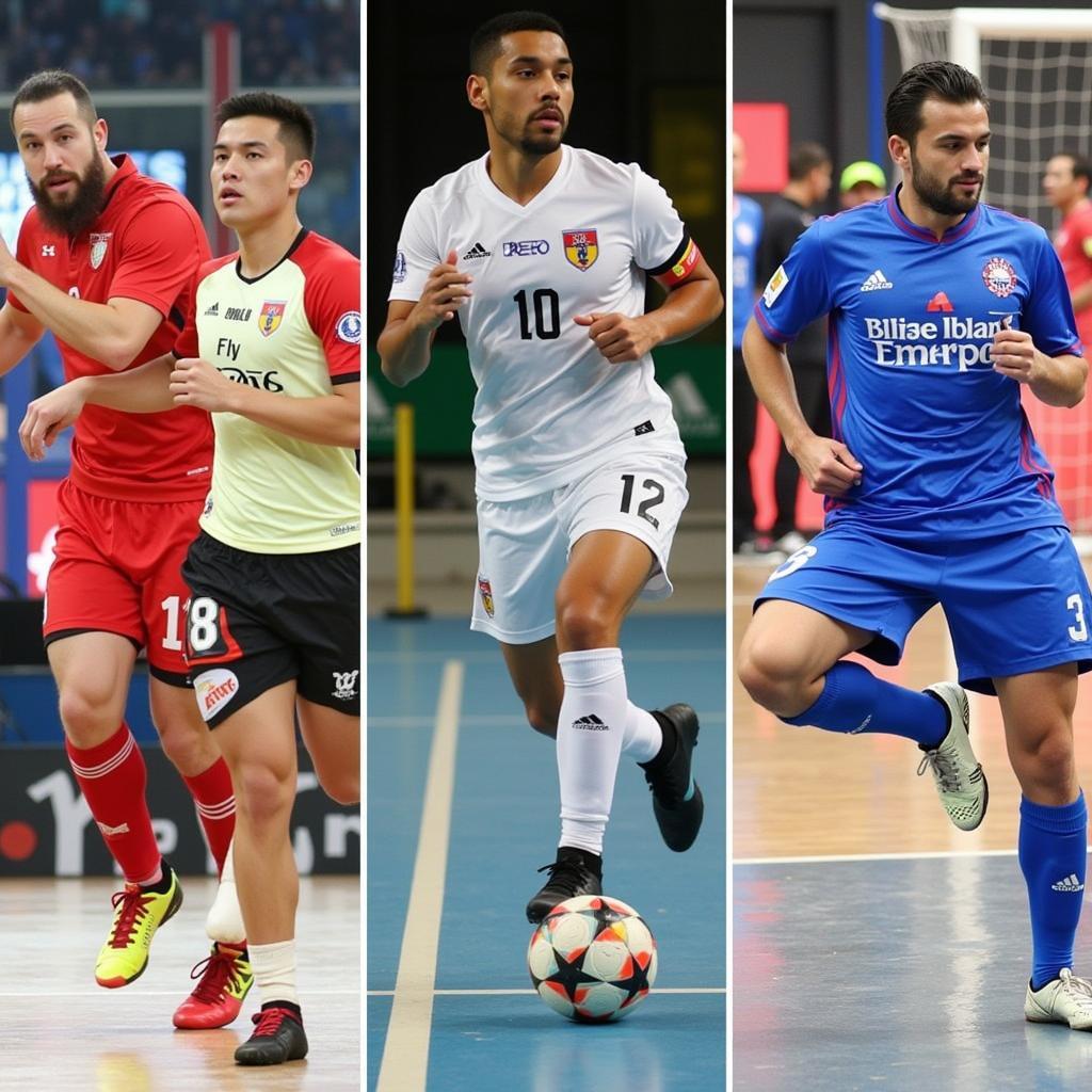 Hình ảnh các cầu thủ futsal xuất sắc tại giải vô địch các câu lạc bộ châu Á năm 2016