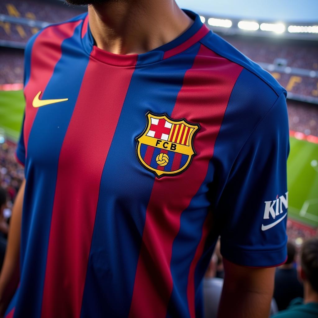 Áo đấu Nike Barcelona 2017