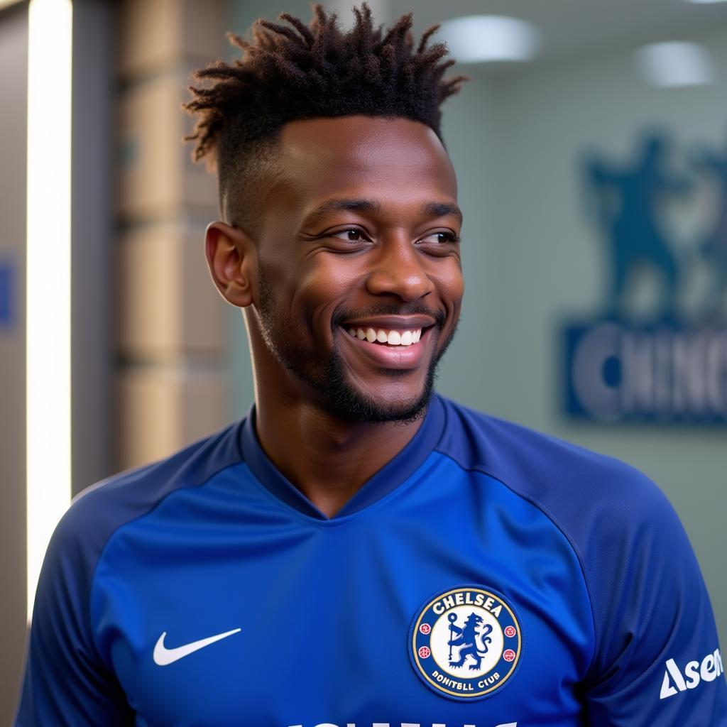 Nkunku chính thức gia nhập Chelsea