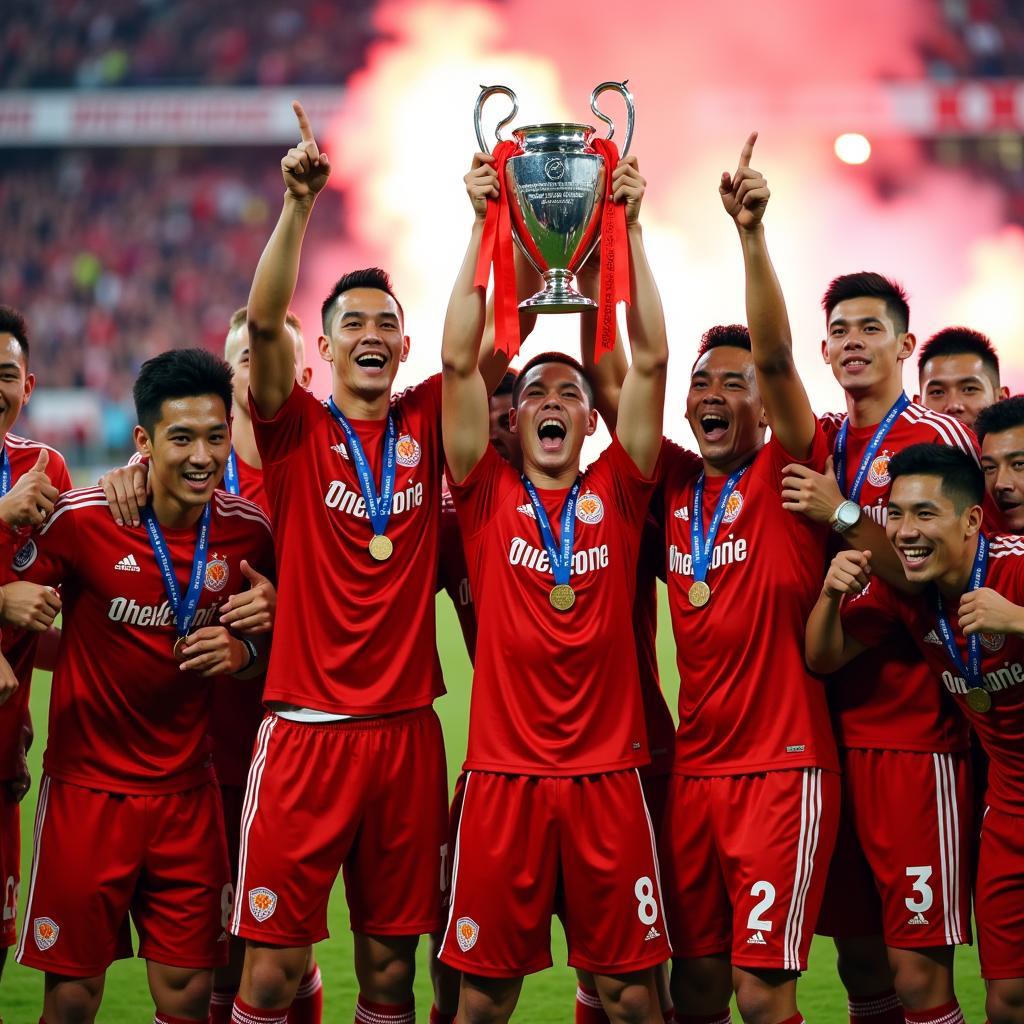 Quảng Châu Hằng Đại nâng cao chức vô địch AFC Champions League