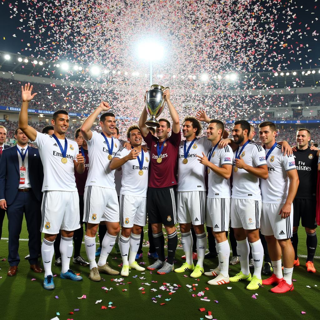 Real Madrid vô địch Champions League 2014