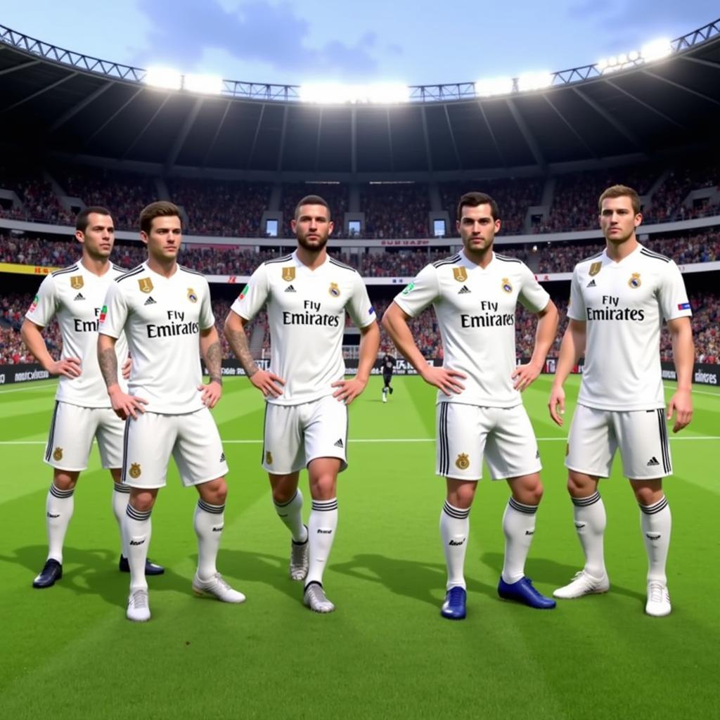 Đội Hình Real Madrid FIFA 17