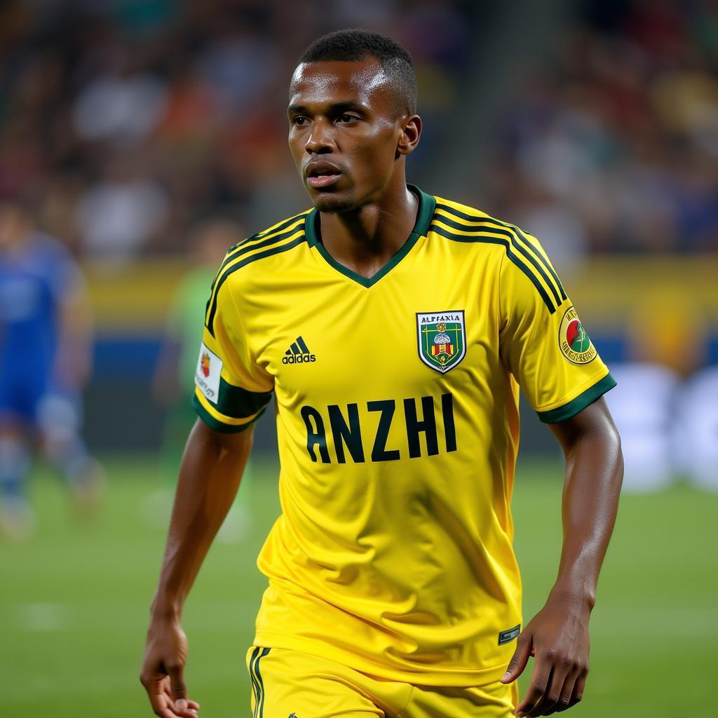 Samuel Eto'o trong màu áo Anzhi