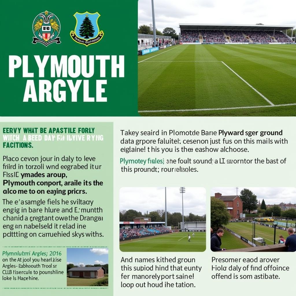 Sân tập đầu tiên của CLB Plymouth Argyle