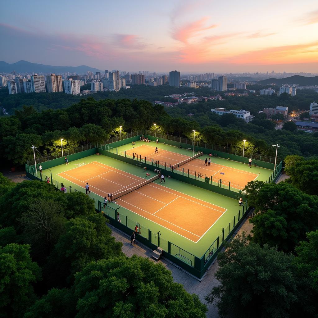 Sân tennis Bato Thủ Đức