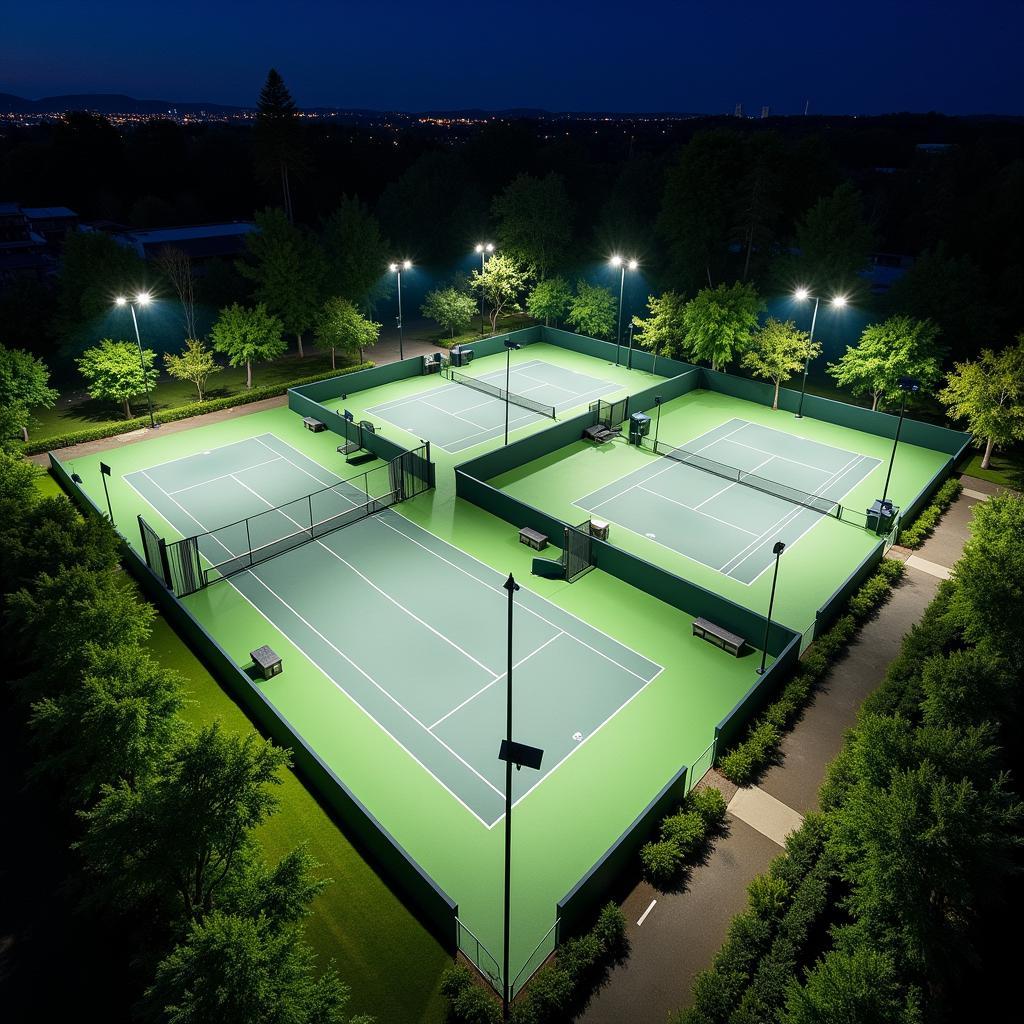 Sân Tennis Ecopark