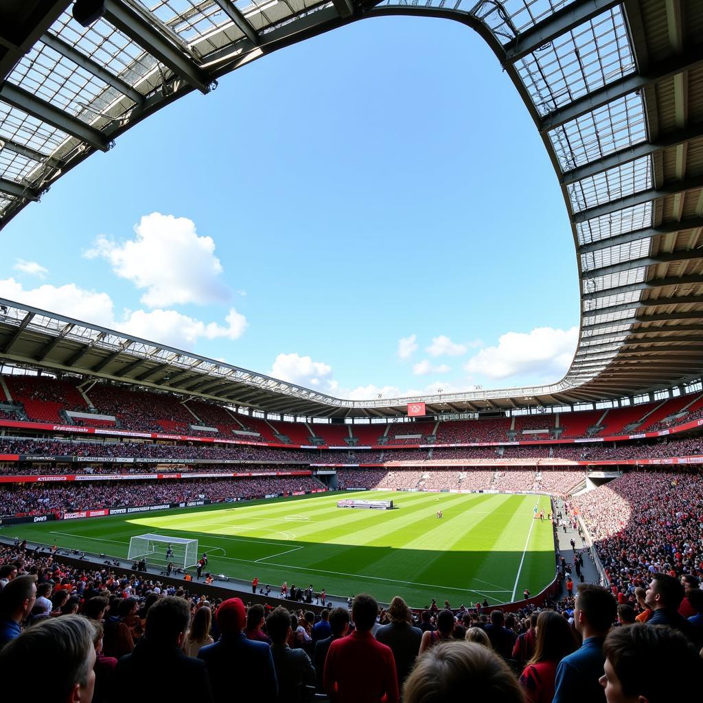 Sân vận động Karl-Marx-Stadion, sân nhà của CLB Babelsberg