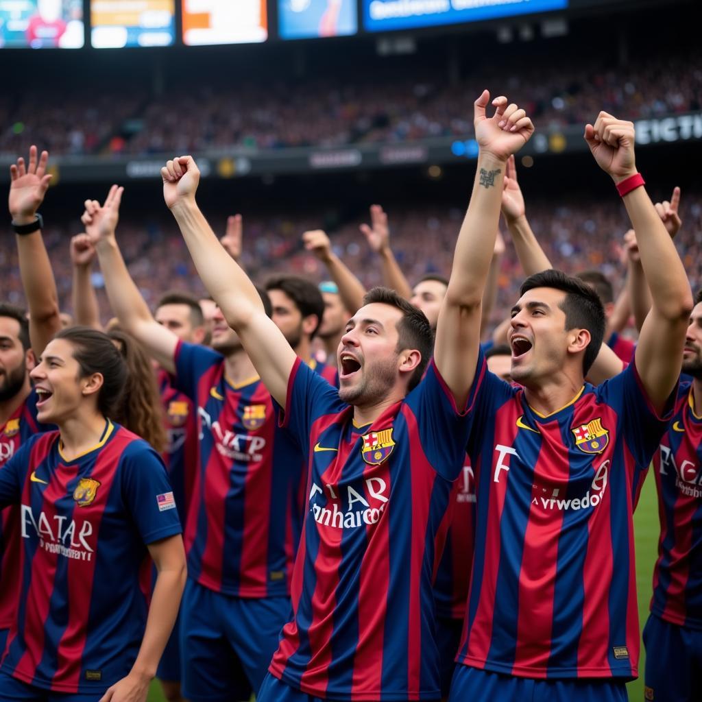 Sức hút của áo sân khách CLB Barca