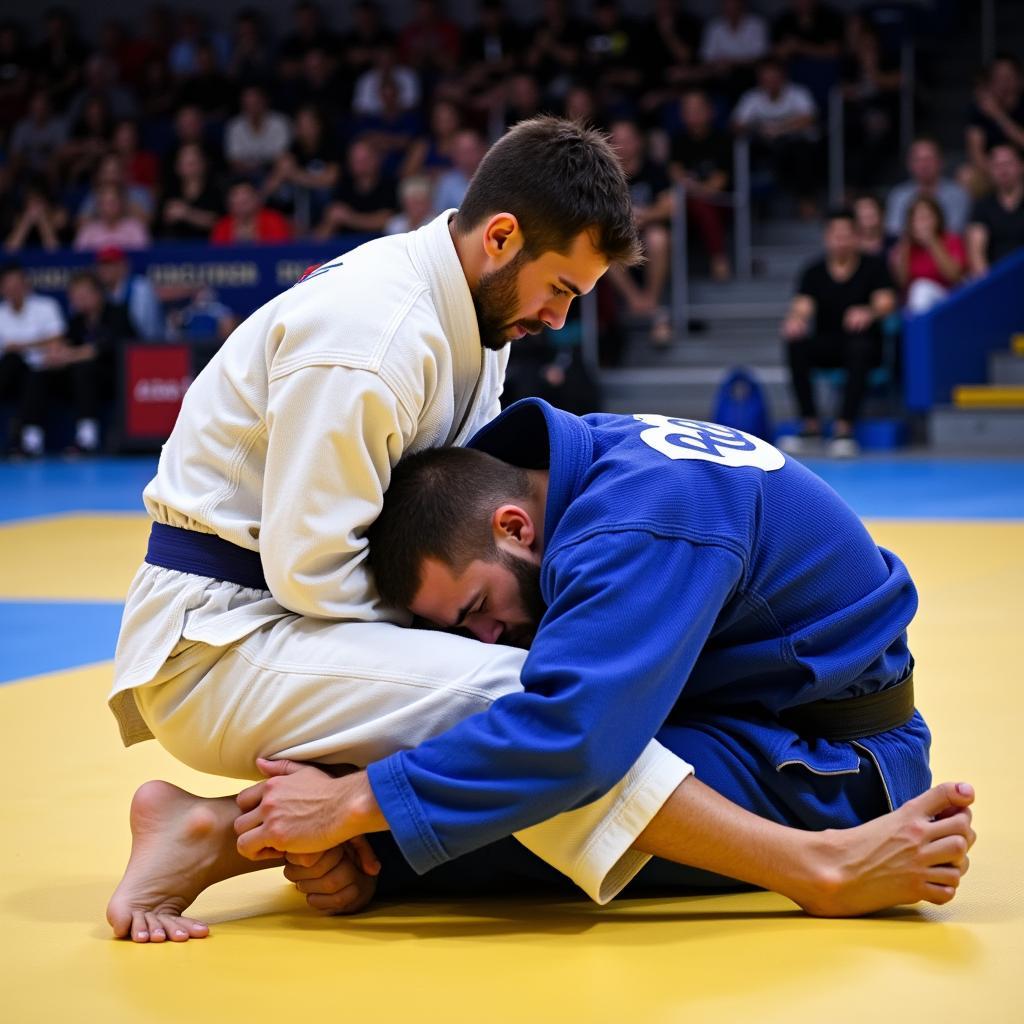 Thi đấu Judo giao hữu tại CLB