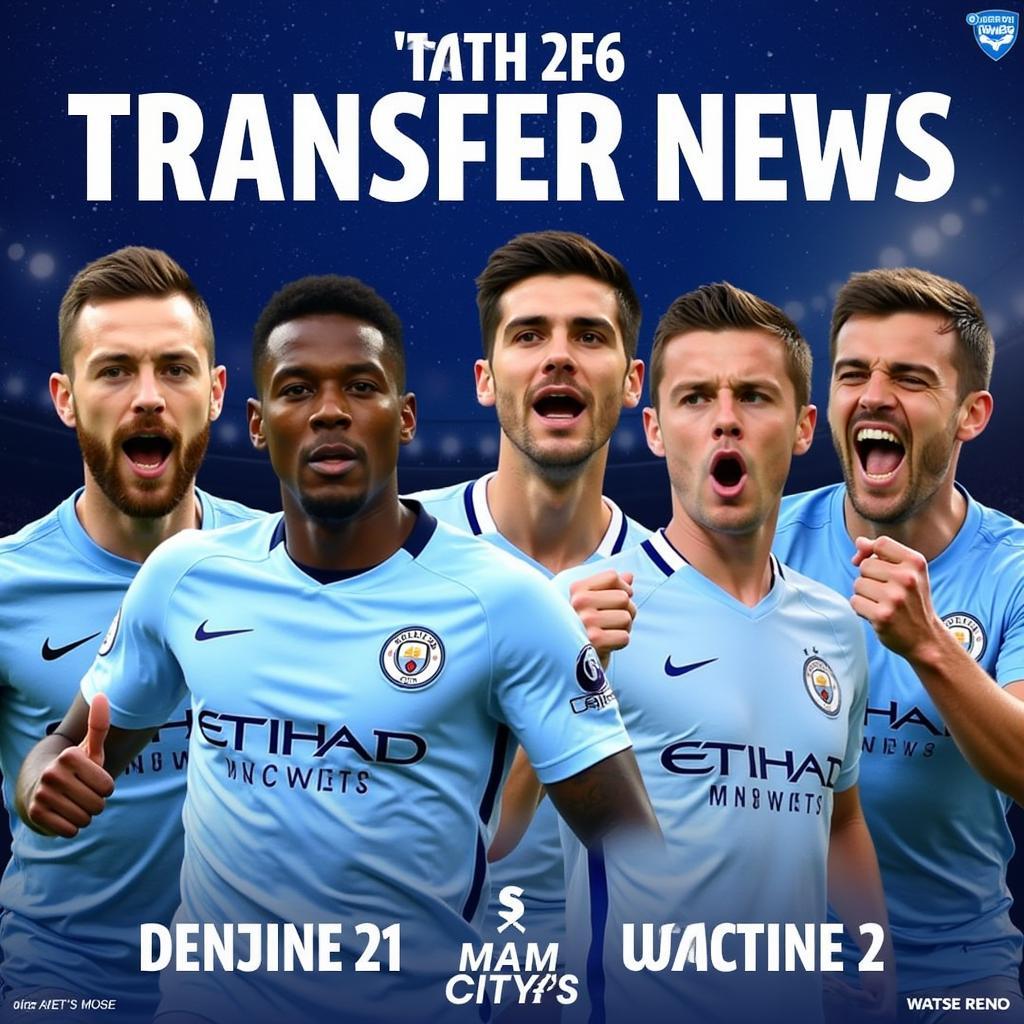 Tin Tức Chuyển Nhượng Man City Mới Nhất