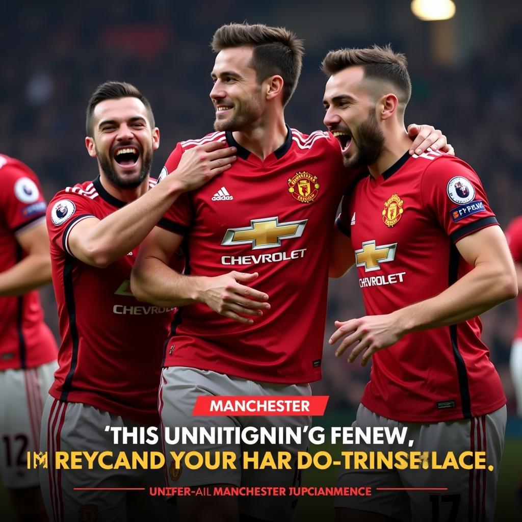 Tinh thần chiến đấu kiên cường của Manchester United