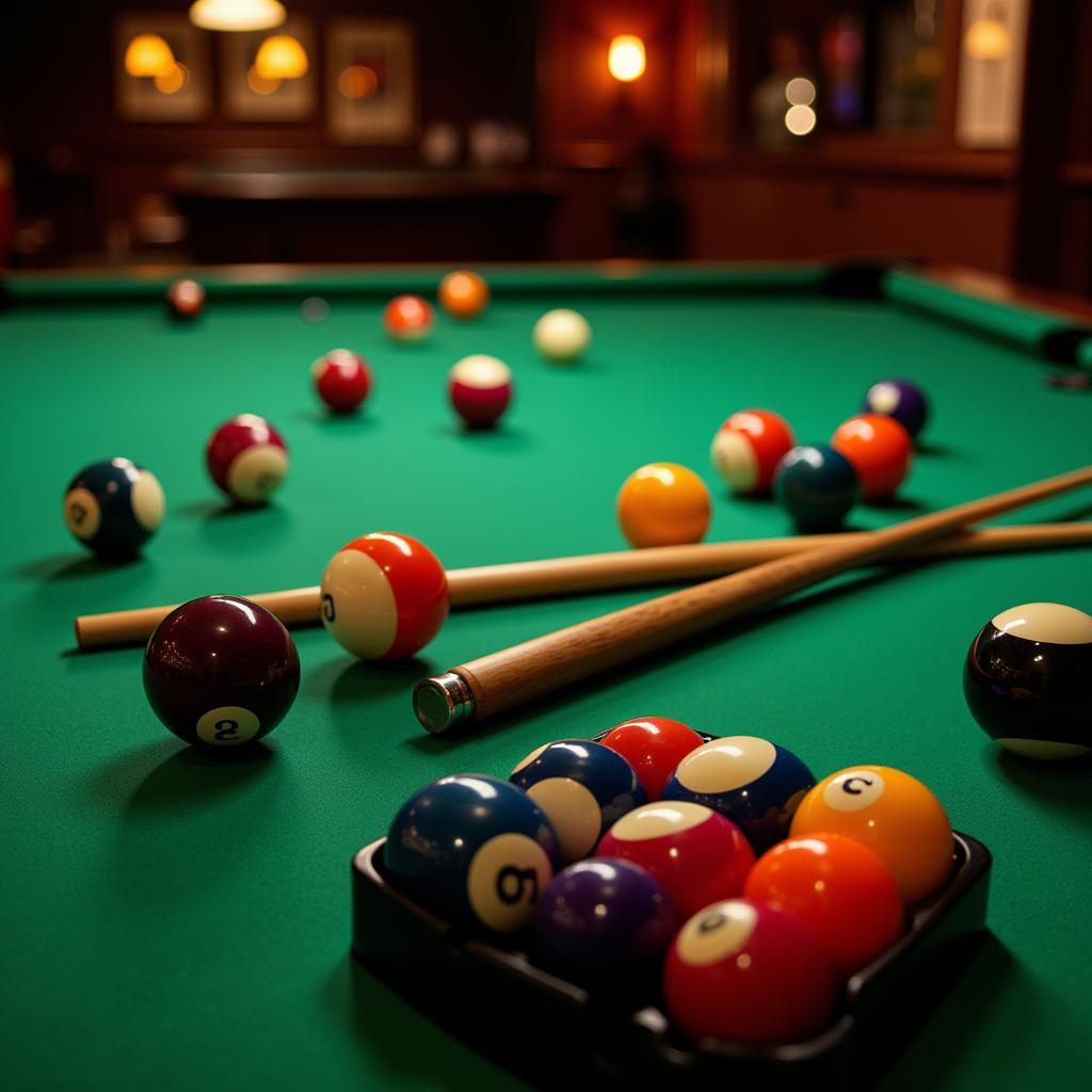 Trang thiết bị hiện đại tại CLB Billiards Thủ Đức