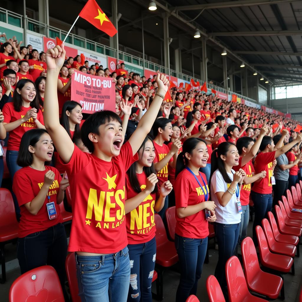 U22 Vietnam vs CLB Sai Gon Fans