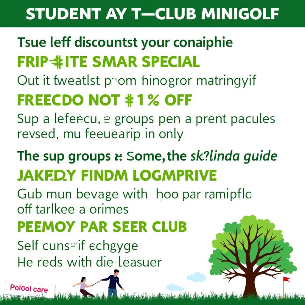 Ưu Đãi Minigolf T-Club