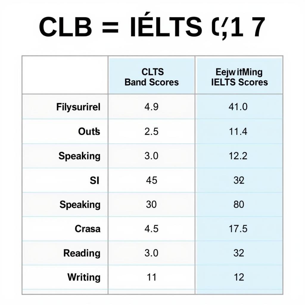 CLB 7 Conversion to IELTS: Chuyển đổi điểm CLB sang IELTS như thế nào?