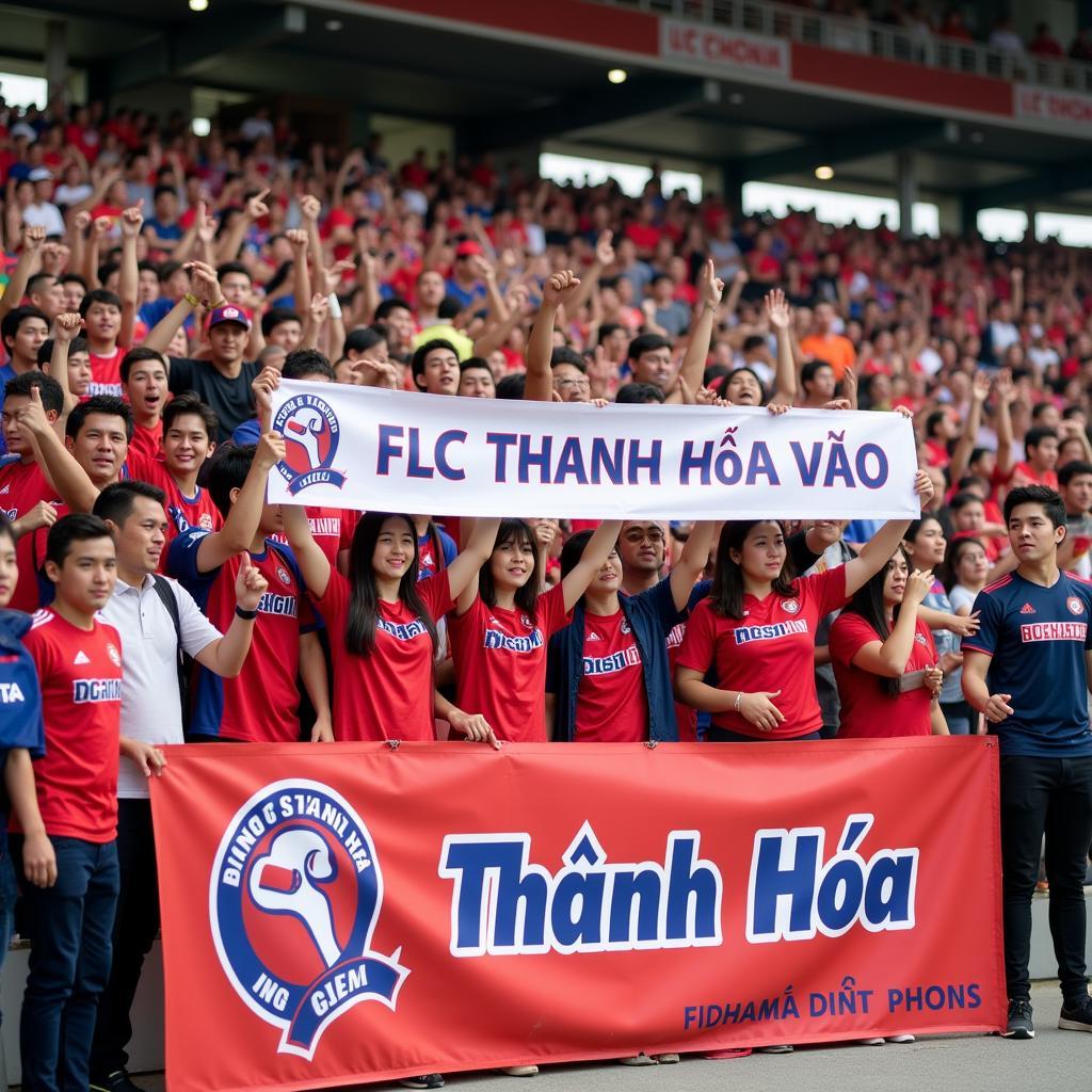 CLB FLC Thanh Hóa fan hâm mộ