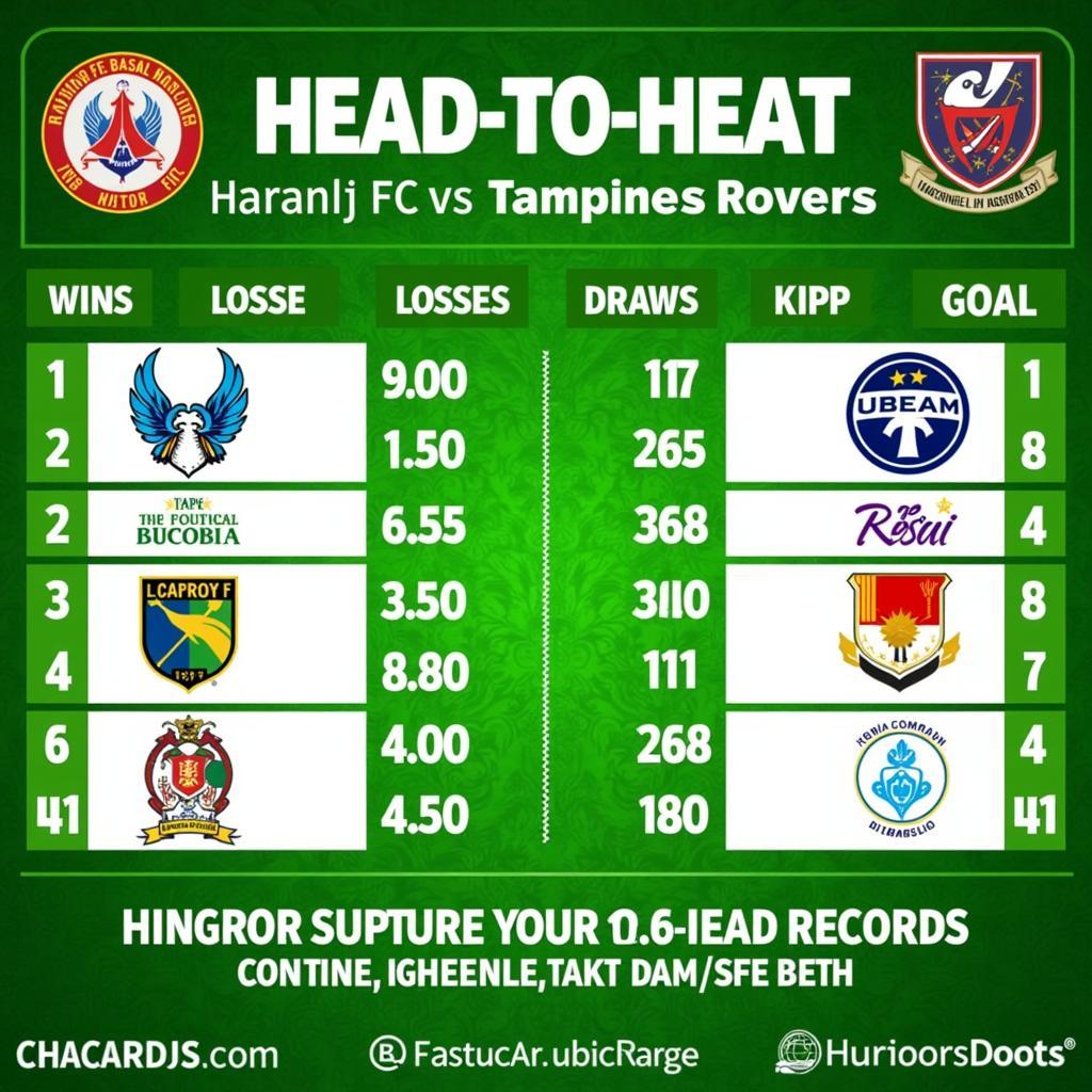 Lịch sử đối đầu giữa CLB Hà Nội và Tampines Rovers